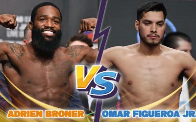 Adrien Broner vs. Omar Figueroa Jr. Fight Set for Aug. 20 in Florida
