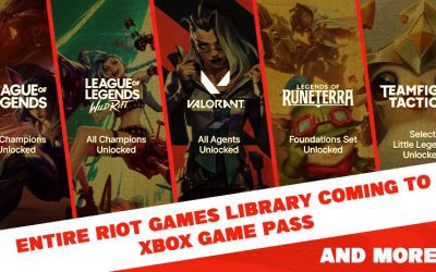 Entire Riot Games Library Coming to Xbox Game Pass