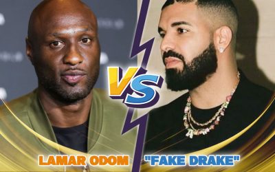 Lamar Odom, a former member of the Lakers, will face “Fake Drake” in a celebrity boxing match