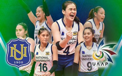 NU acquires significant distinctions in the UAAP Season 84 Women’s Volleyball