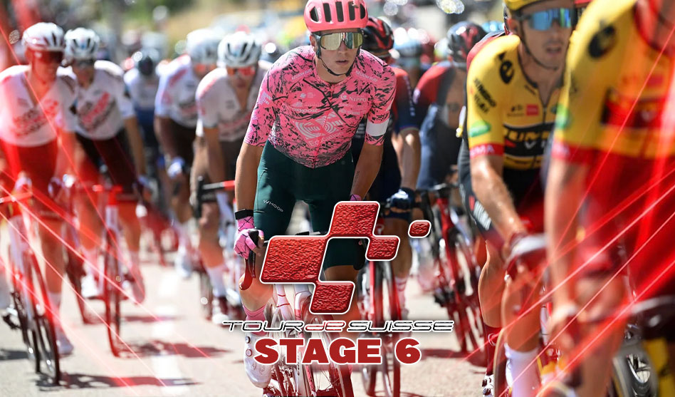 Tour de Suisse Stage 6: Taking First Place in the Mountain Sprint, Nico Denz