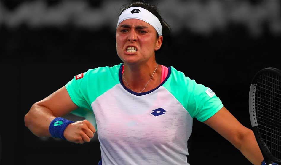 TUNISIA’S JABEUR MAKES IT TO HER FIRST GRAND SLAM SEMI-FINAL