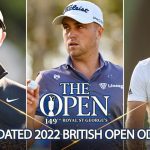 UPDATED 2022 BRITISH OPEN ODDS & 5 PICKS FOR CAMERON SMITH, RORY MCILROY, MORE