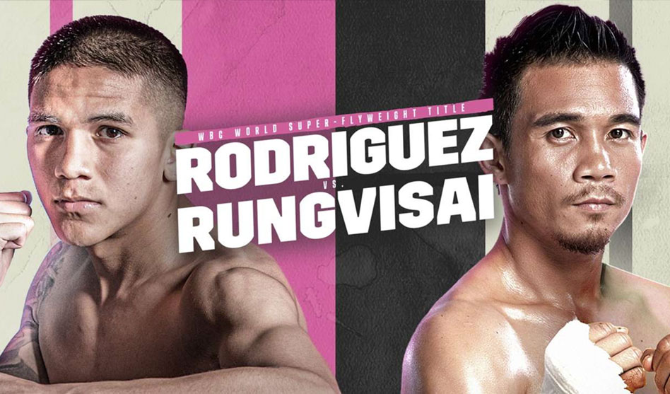Who will win between Rodriguez and Rungvisai?