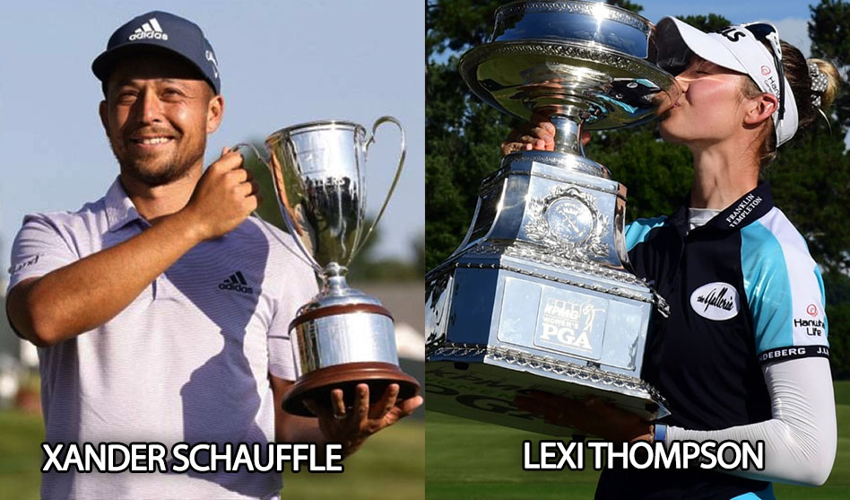 Xander Schauffle Wins Travelers Championship; Lexi Thompson Drops Women’s PGA