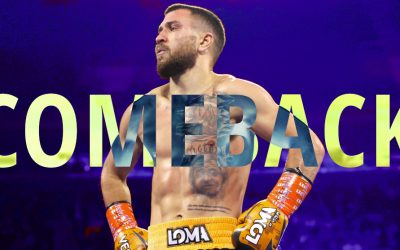 Vasiliy Lomachenko is planning a comeback to the ring in October