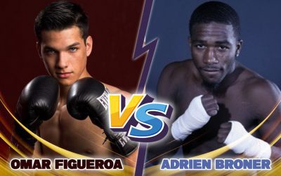 In Hollywood, Florida, on August 20, Broner takes on Figueroa Jr.