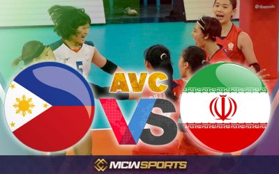 Iran cedes to the Philippines at the 2022 AVC Cup for Women