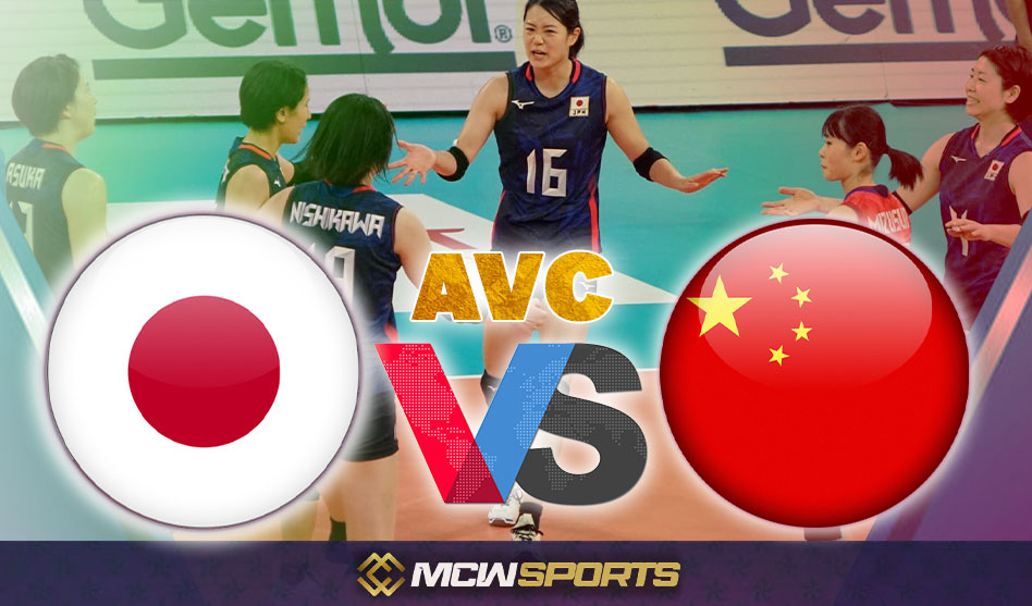 Japan and China claim top spots, sweeping through adversaries at AVC Cup 2022