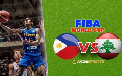 Philippine team faces Lebanon at the FIBA World Cup 2022 Asian Qualifiers