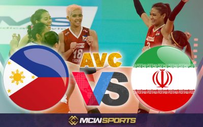 Philippines defeats Iran after making a breakthrough at AVC Cup 2022