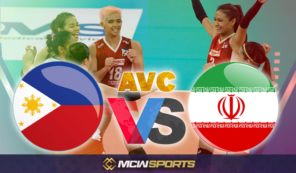 Philippines defeats Iran after making a breakthrough at AVC Cup 2022