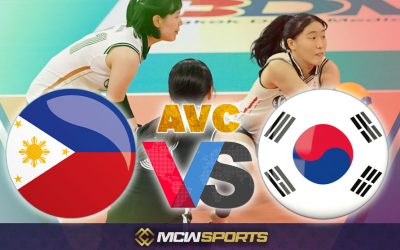 Philippines vs Korea in AVC Cup QF