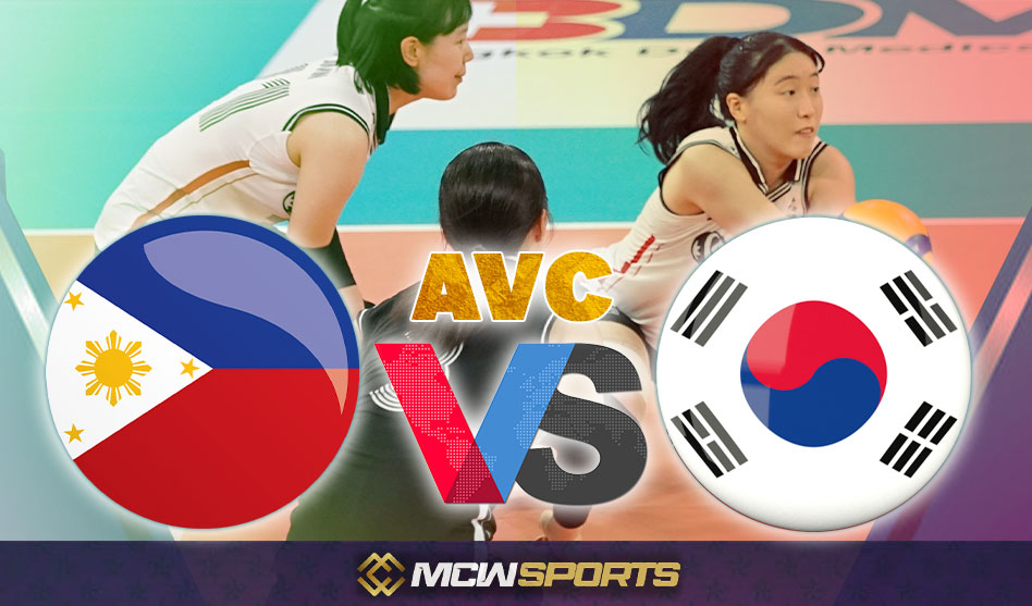 Philippines vs Korea in AVC Cup QF