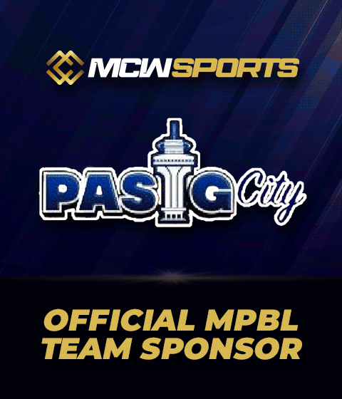 MCW Sports Pasig City MPBL partnership