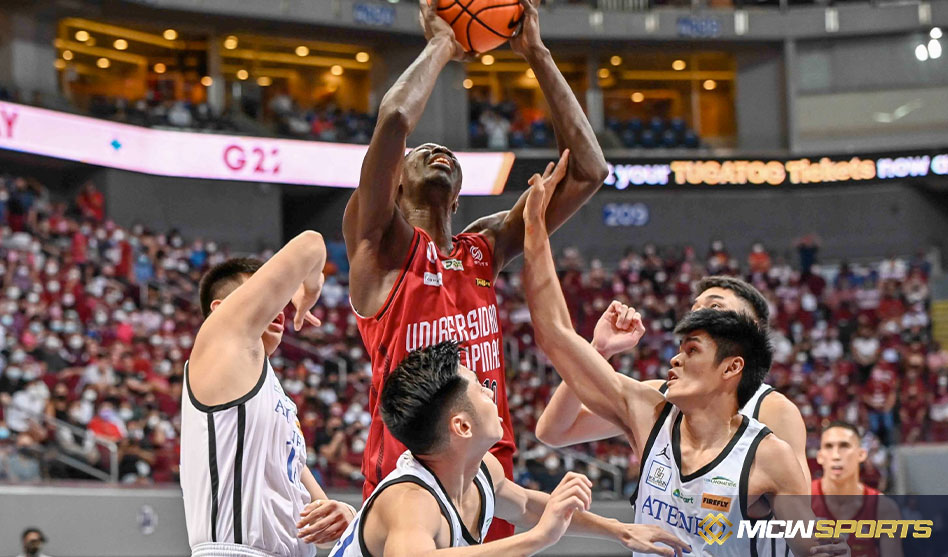 UP's Malick Diouf was selected as the UAAP Player of the Week