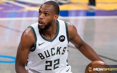 A minor ankle sprain forced the Bucks star Khris Middleton to depart the game against the Rockets