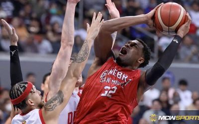 Game 3 of the 2022 PBA Commissioner’s Cup finals between Ginebra and Bay Area