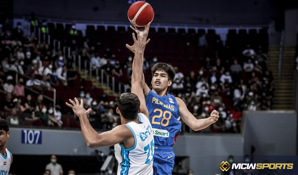FIBA Gilas Pilipinas lineup against Jordan, Kevin Quiambao takes Calvin Oftana's spot