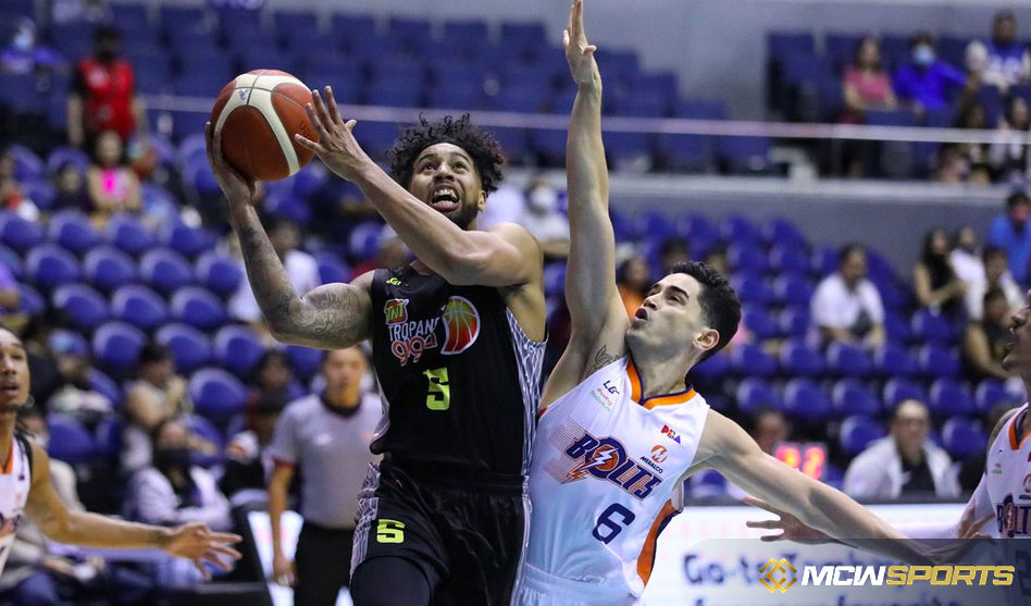 Hollis-Jefferson approaches a triple-double as TNT, on a roll, defeats Meralco