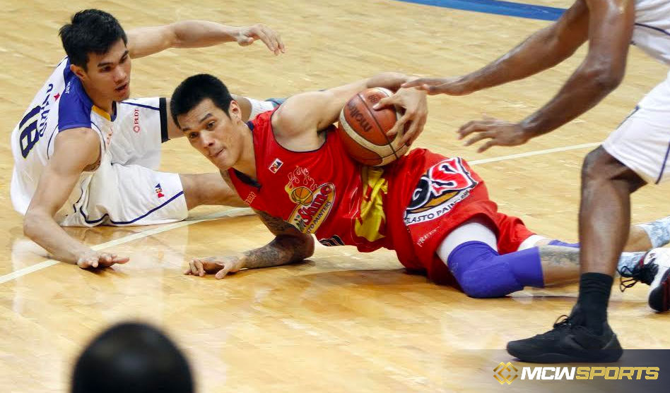 Why are Chris Newsome and Raymond Almazan not included in the Gilas 12?