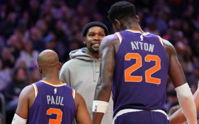 Booker, Suns down Kings as Durant cheers from bench