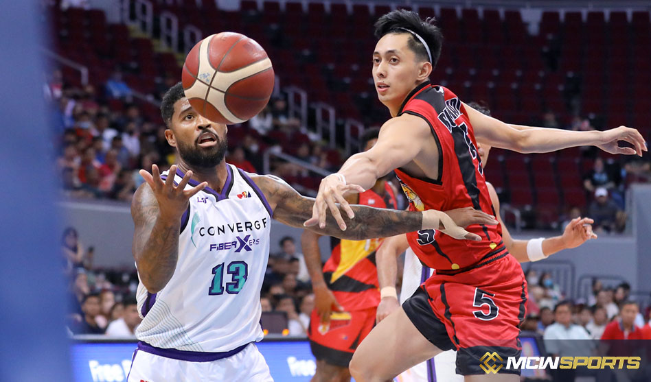 CRUCIAL DEFENSE: San Miguel is attempting to secure a semifinal spot against Converge