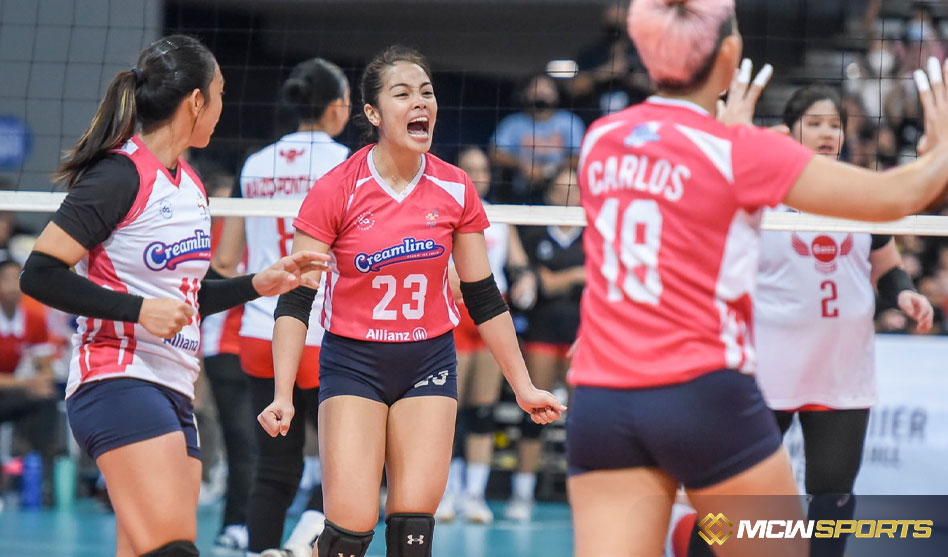 Creamline battles back to force a PVL championship match against Petro Gazz