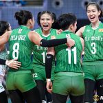 La Salle dominates NU to win the opening round of women's volleyball