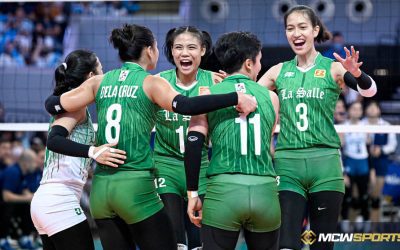 La Salle dominates NU to win the opening round of women’s volleyball