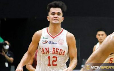 San Beda wins to keep AMA Online winless and secures a playoff spot in the PBA D-League