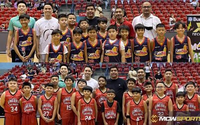 Ginebra and Rain or Shine had a full semi-cast in the PBA’s Batang division