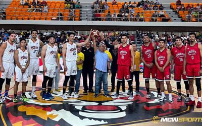 Meralco stops Ginebra’s three-game winning streak in the PBA on Tour, and Pido and Bonnie Tan are denied a successful homecoming at UST thanks to NLEX