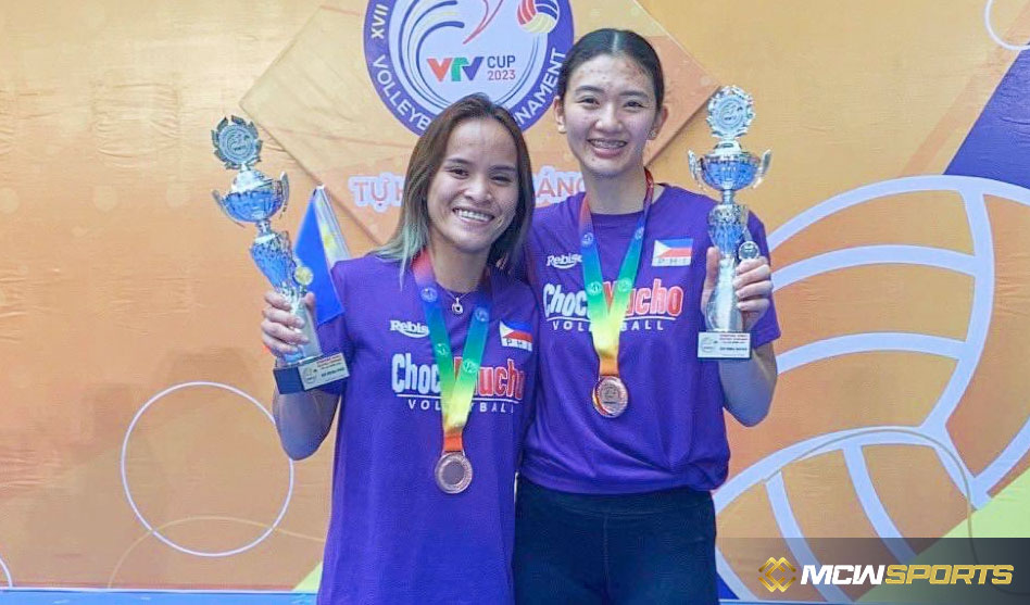 Rondina and Madayag help Choco Mucho win bronze at the VTV Cup