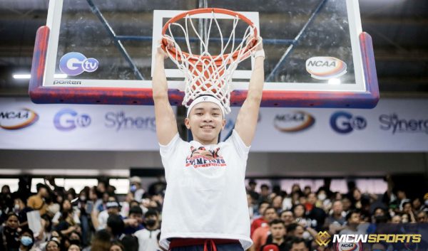 In order to travel to the US, Andy Gemao departs Letran