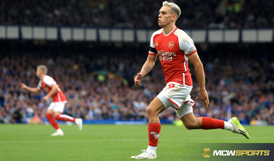 Trossard, a substitute, wins Arsenal their first victory at Everton since 2017