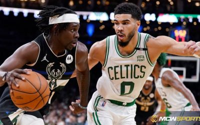 NBA 2023 Jrue Holiday energizes Celtics practices and scores championship aims