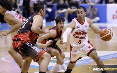 PBA: Fans, teammates, family, and friends welcome LA Tenorio back to the PBA