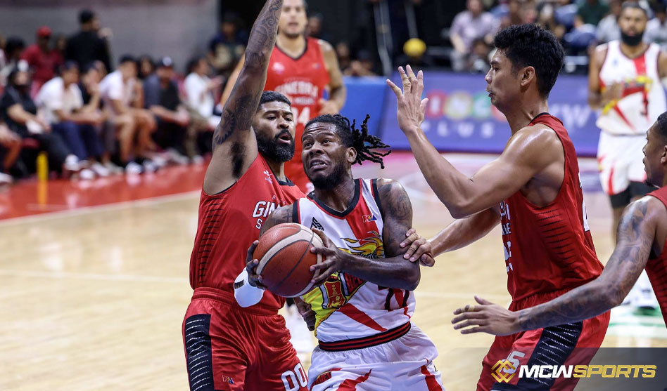 PBA: San Miguel maintains its perfection after thwarting Ginebra’s return with Fajardo mask came on time