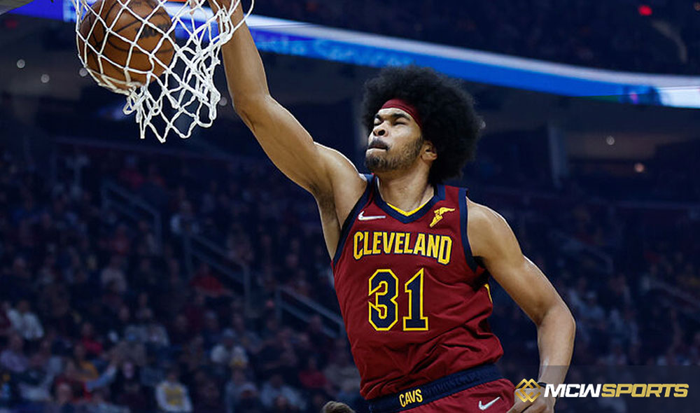 Jarrett Allen of the Cavaliers wins votes for the All-Defensive Team during a stellar season