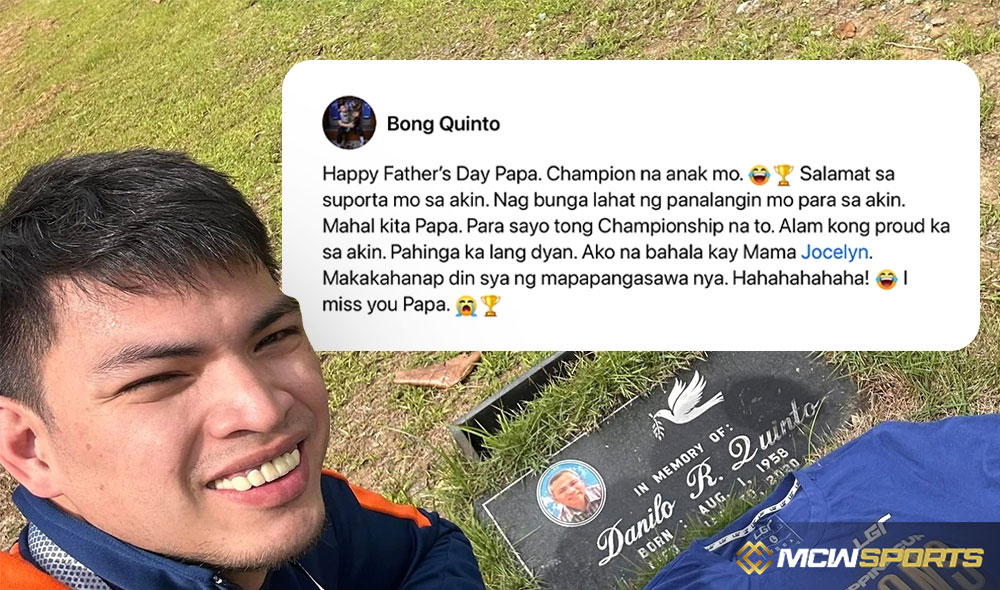 The youngster who dreamt, Bong Quinto, is now a PBA champion