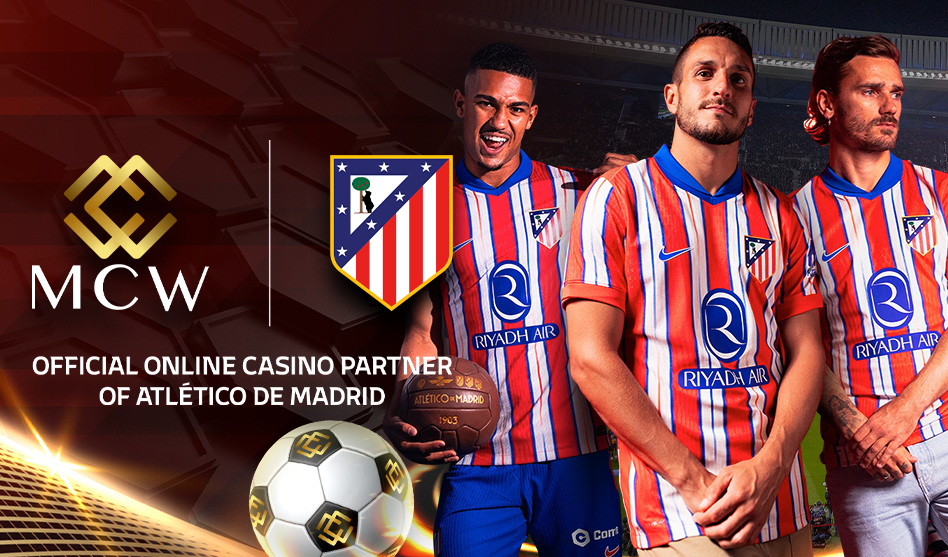 Mega Casino World renews partnership with Atlético de Madrid for the next two seasons