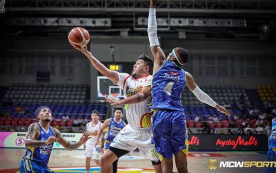 Hotshots finish work early and outshoot incompetent E-Painters to tie the series