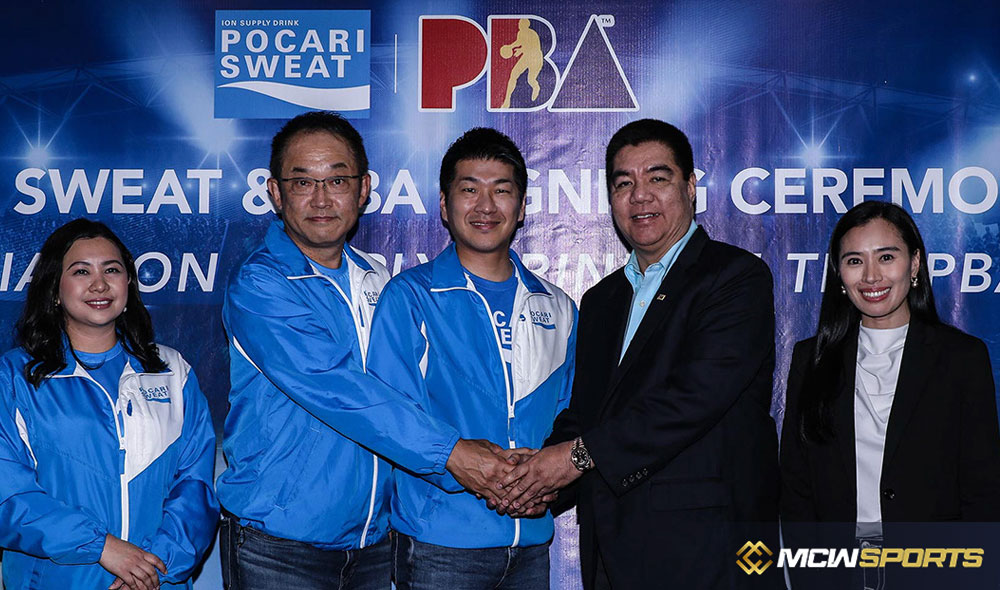 POCARI SWEAT is a new partner of PBA