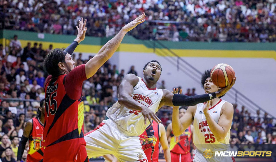 Ginebra defeats San Miguel Beer and gains a 3-2 advantage