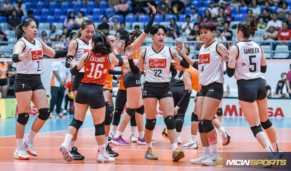 Choco Mucho and Cignal clash in the fight of the titans