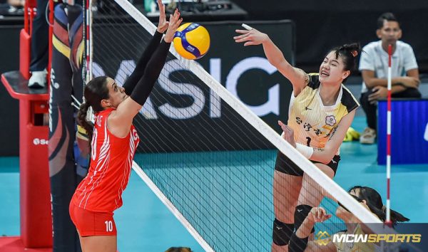 In the AVC Champions League, Taipower defeats Petro Gazz to claim the top seed in Pool B