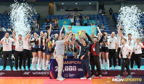 Zhetysu VC Wins the 2025 AVC Women's Champions League Title by Overpowering VTV Bình Điền Long An