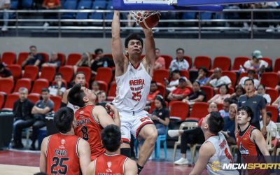 Barangay Ginebra’s leader for the 2024 PBA Philippine Cup is Japeth Aguilar