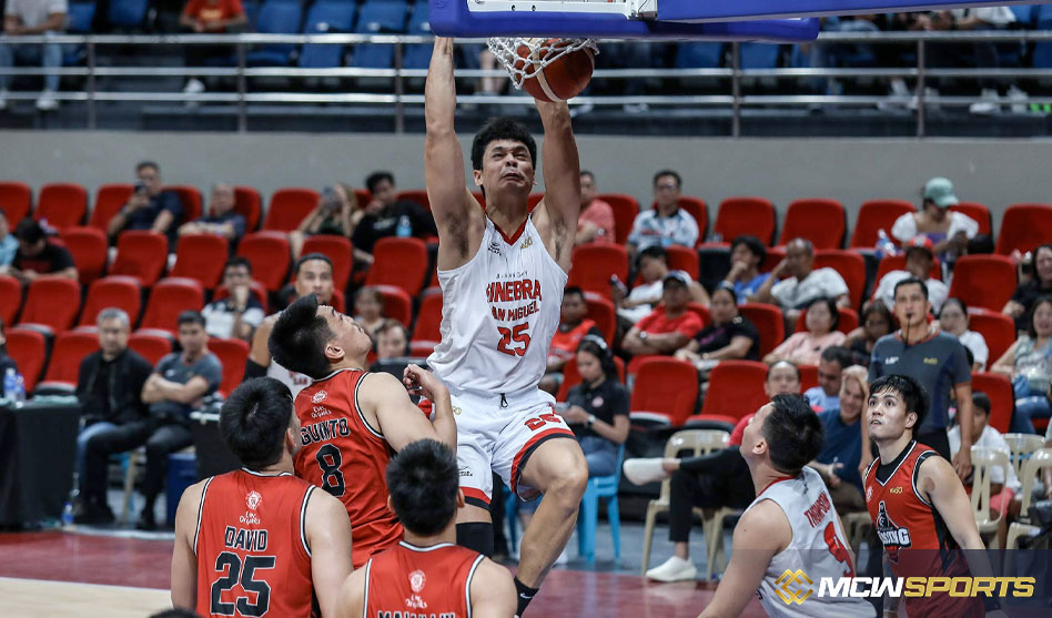 Barangay Ginebra’s leader for the 2024 PBA Philippine Cup is Japeth Aguilar
